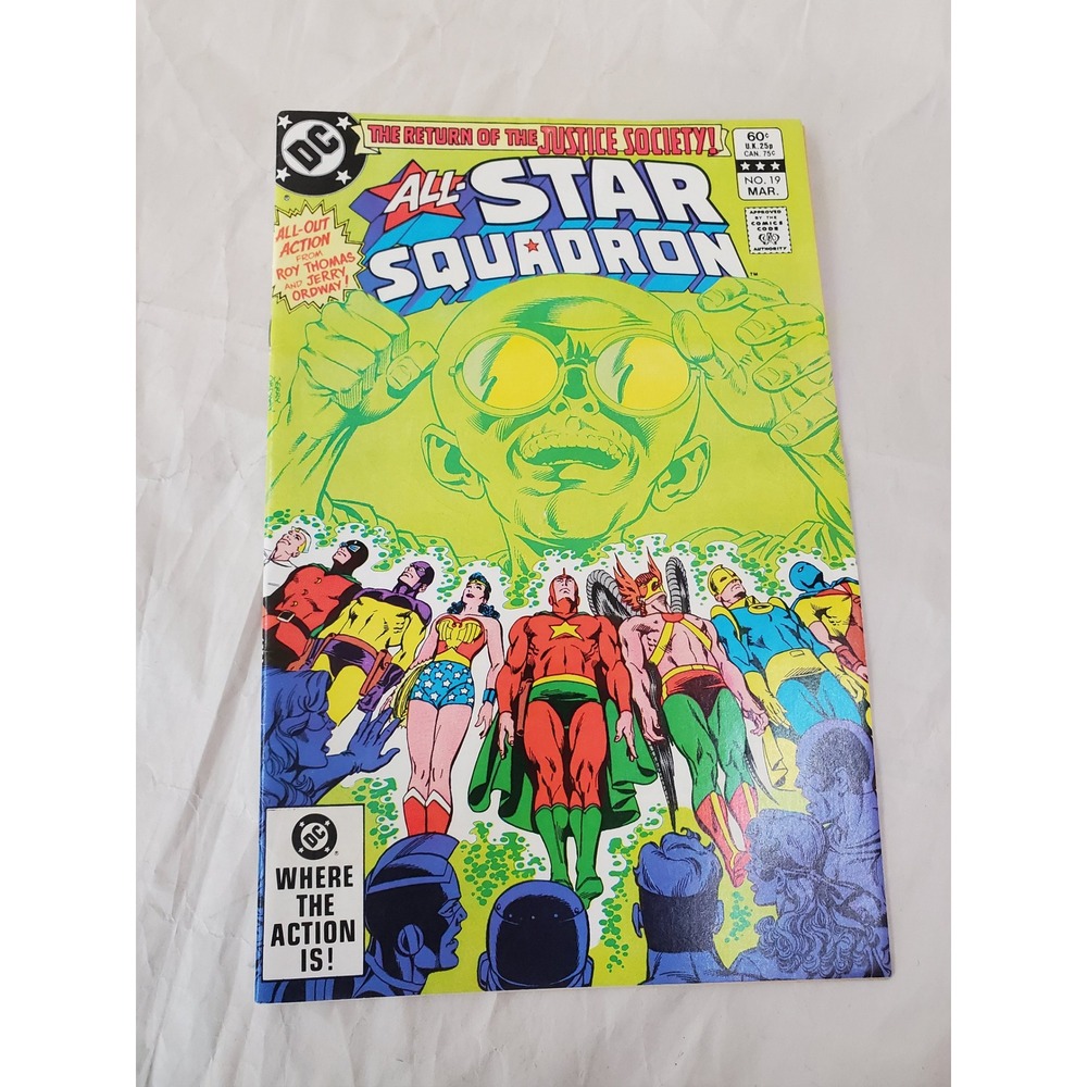 All-Star Squadron 19 DC Comics 1983 Justice Society Return Roy Thomas Ordway